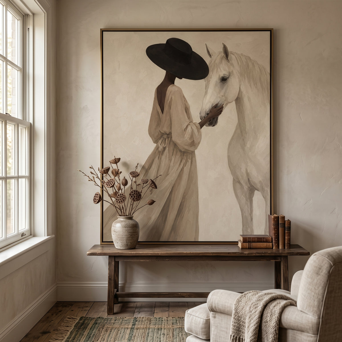 Vintage Americana Art｜Ivory Bond