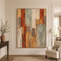 Textured & Impasto Art｜Rustic Abstract Layers