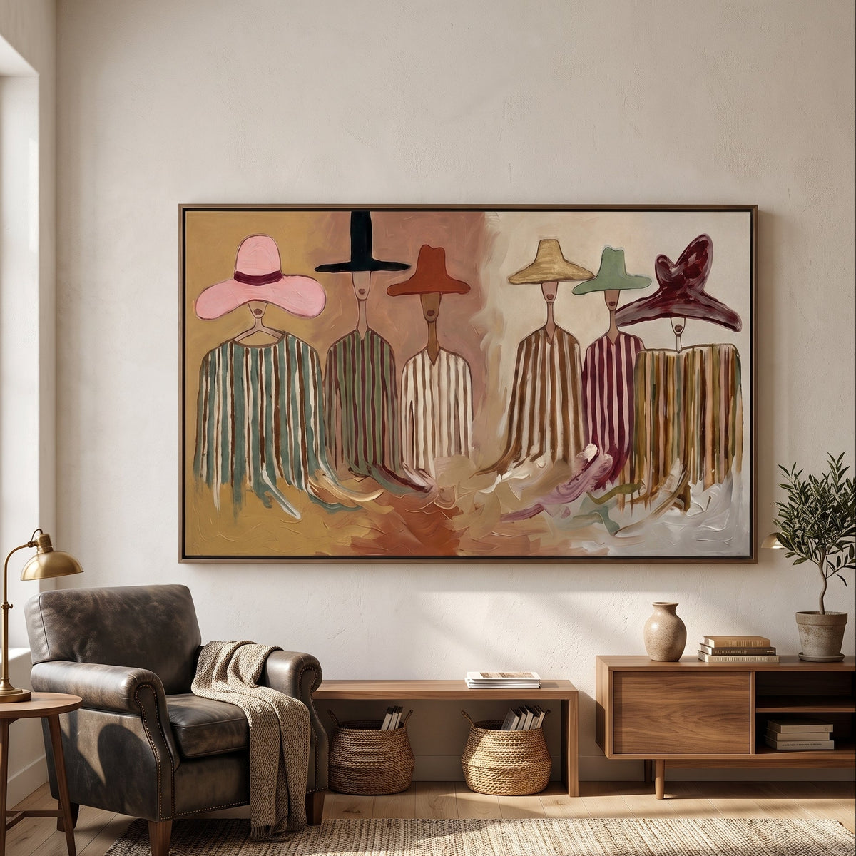 Vintage Americana Art｜Hat Conclave