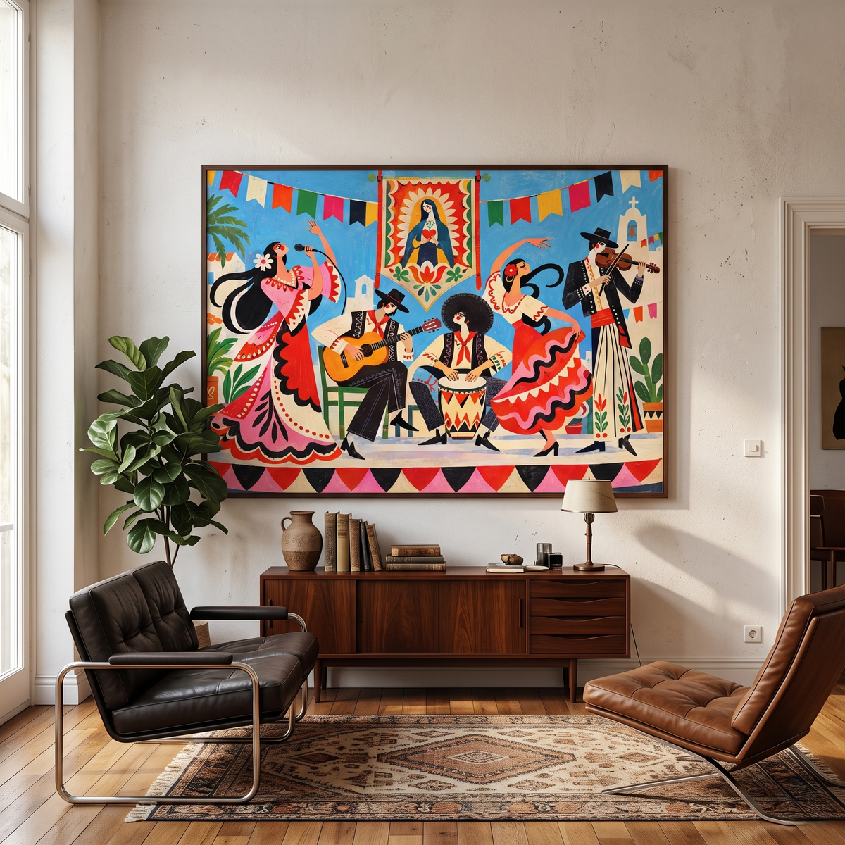 Western Pop Art｜Fiesta in Bloom