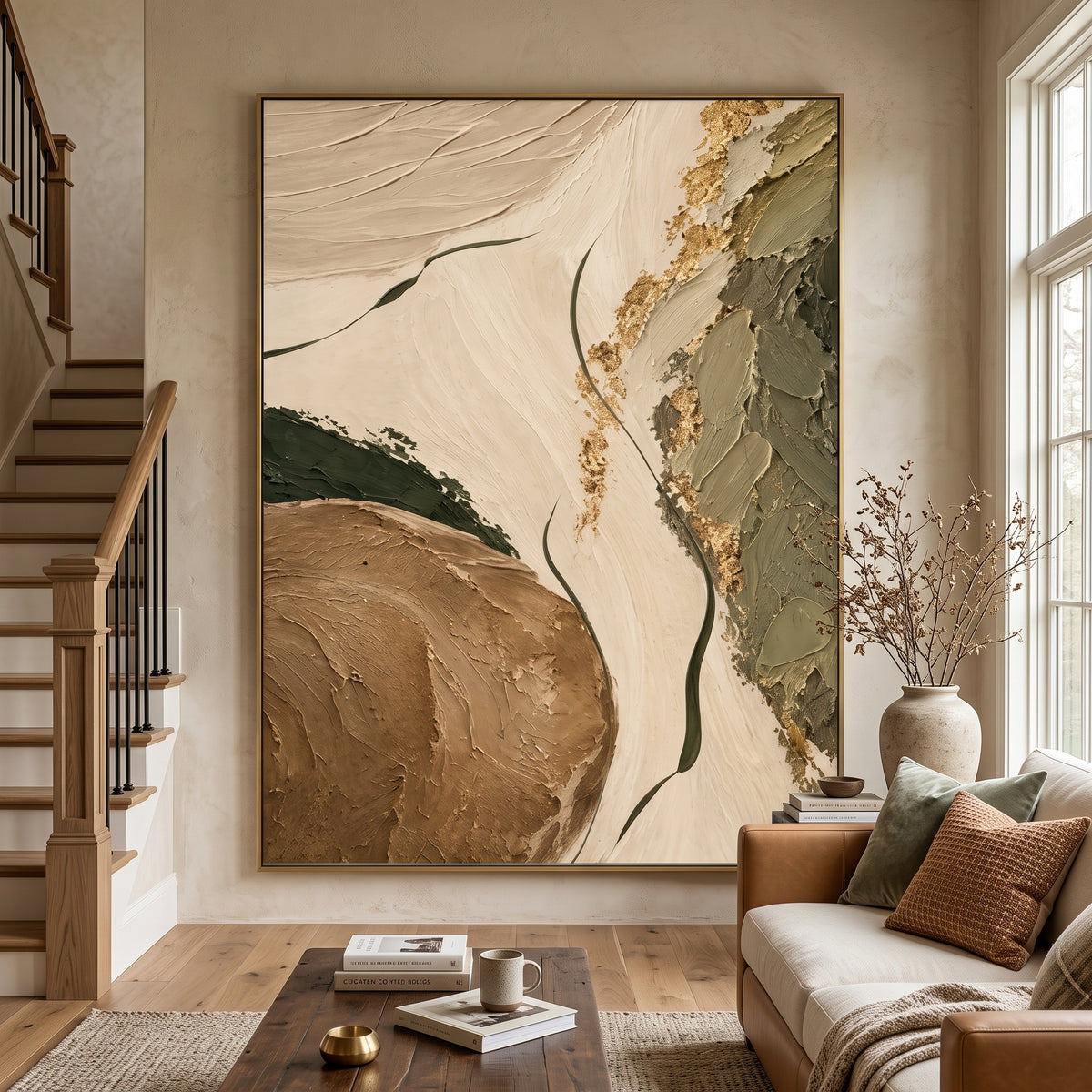 Textured & Impasto Art｜Earth Element Harmony