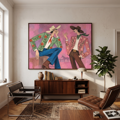 Western Pop Art｜Rosewater Rendezvous