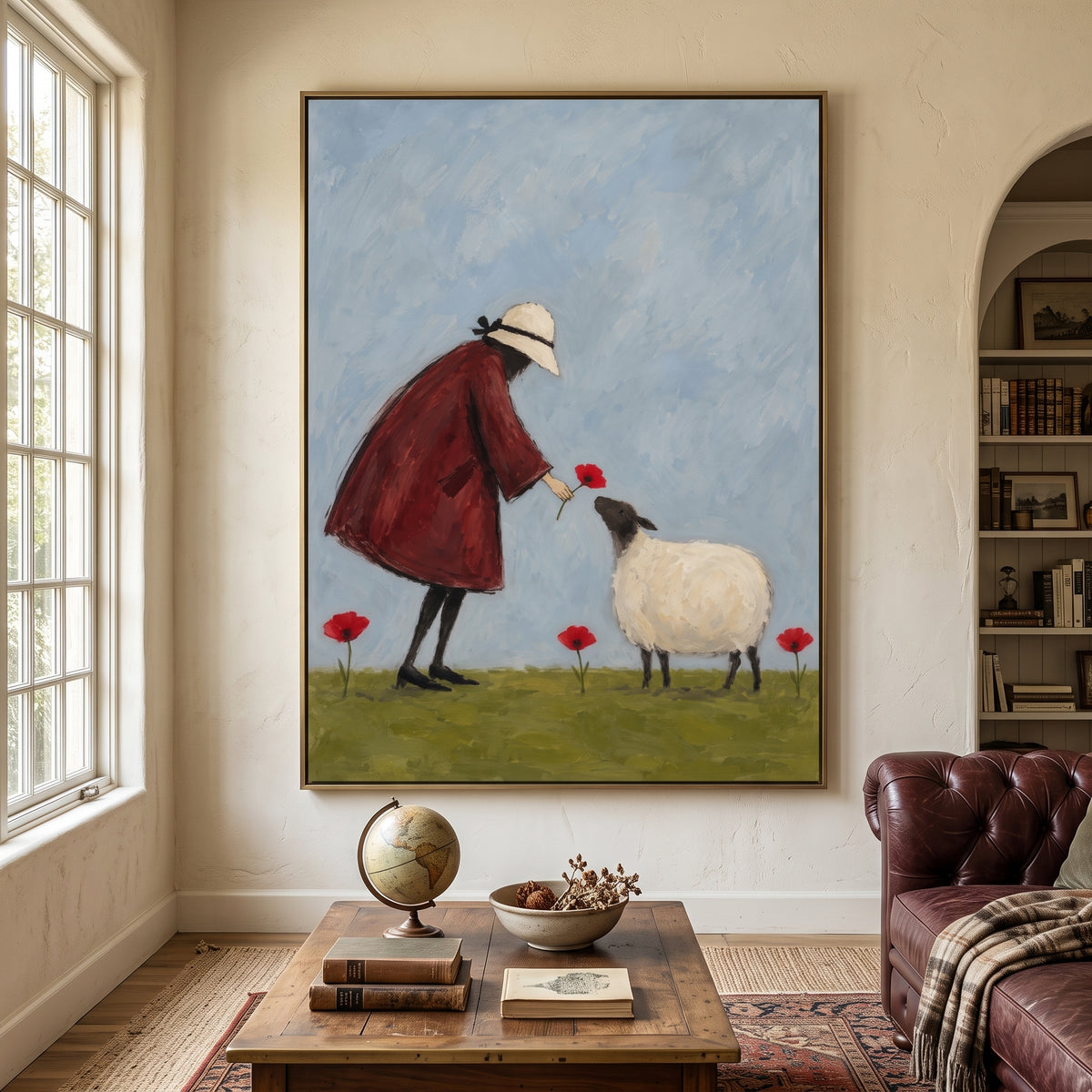 Modern Folk Art | Garden Friend Moment