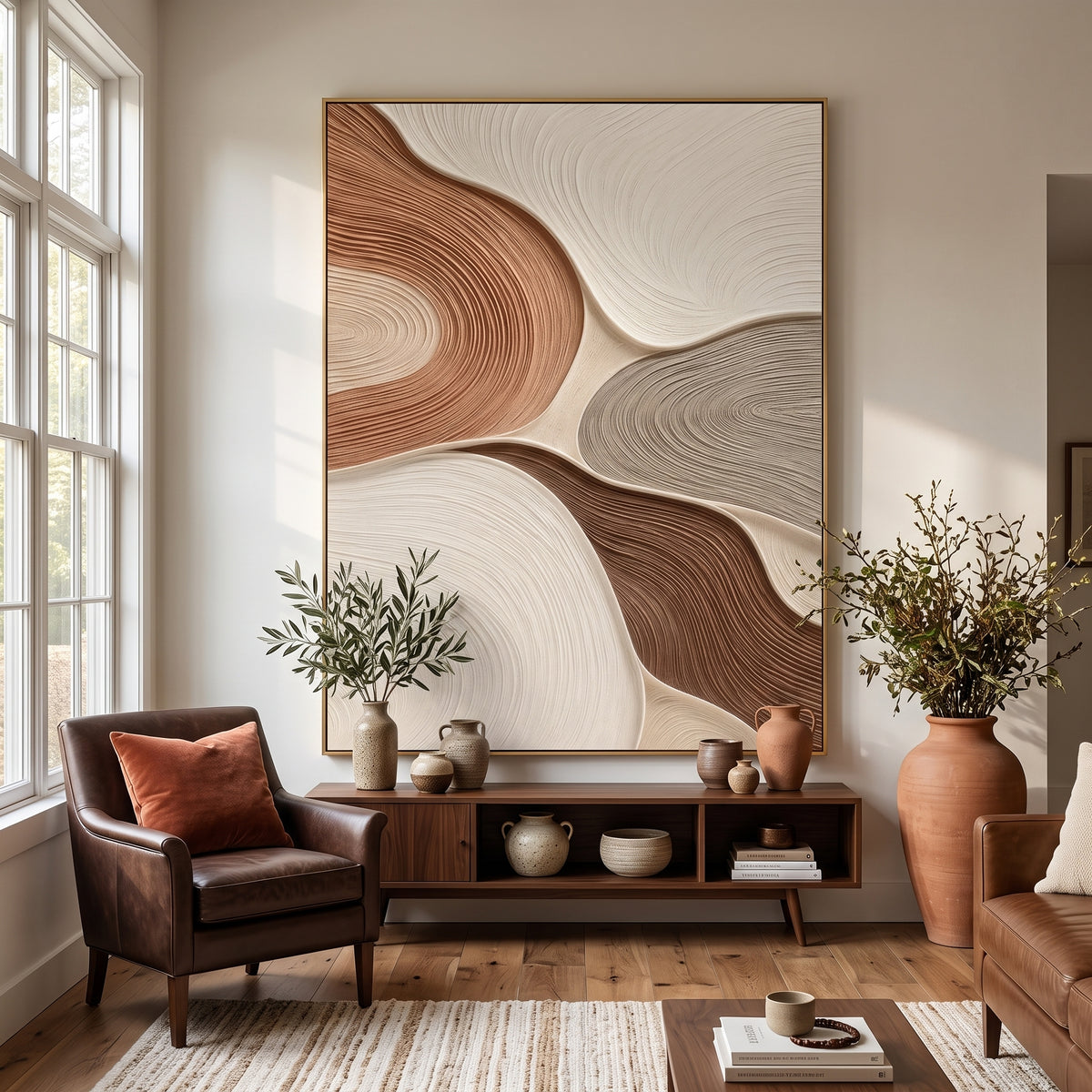 Textured & Impasto Art｜Natural Grain Harmony