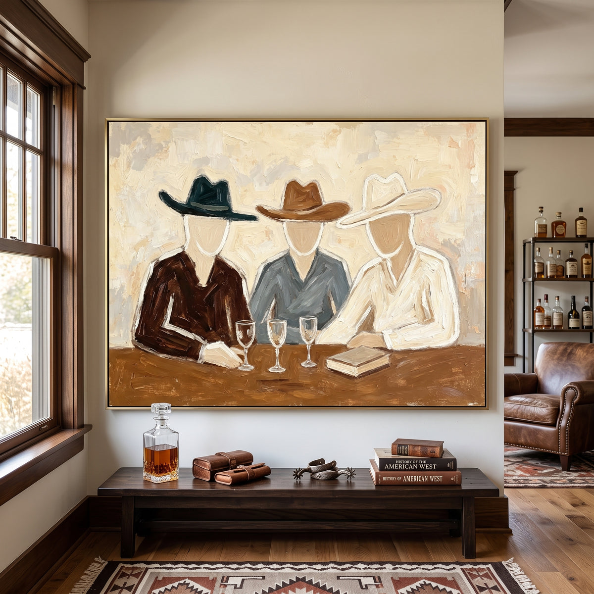 Vintage Americana Art｜Afternoon Trio