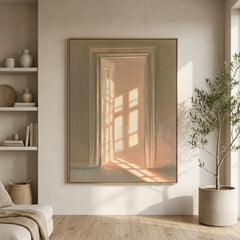 Expressive Contemporary Art｜Soft Morning Doorway