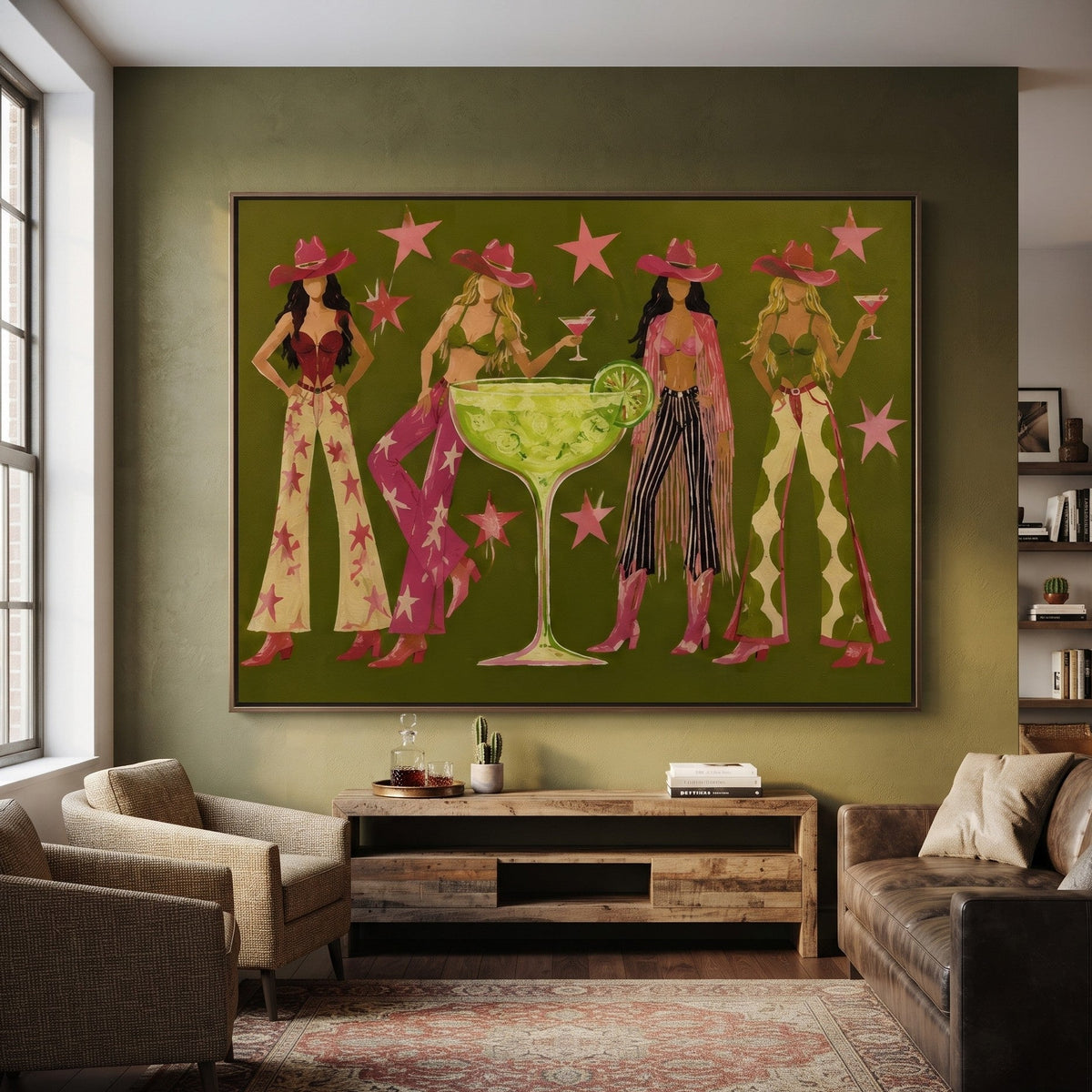 Western Pop Art｜Margarita Cowgirl Fête