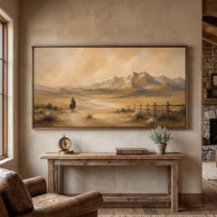 Western Landscapes Art｜Golden Solitude
