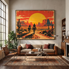 Western Landscapes Art｜Where Sunset Leads