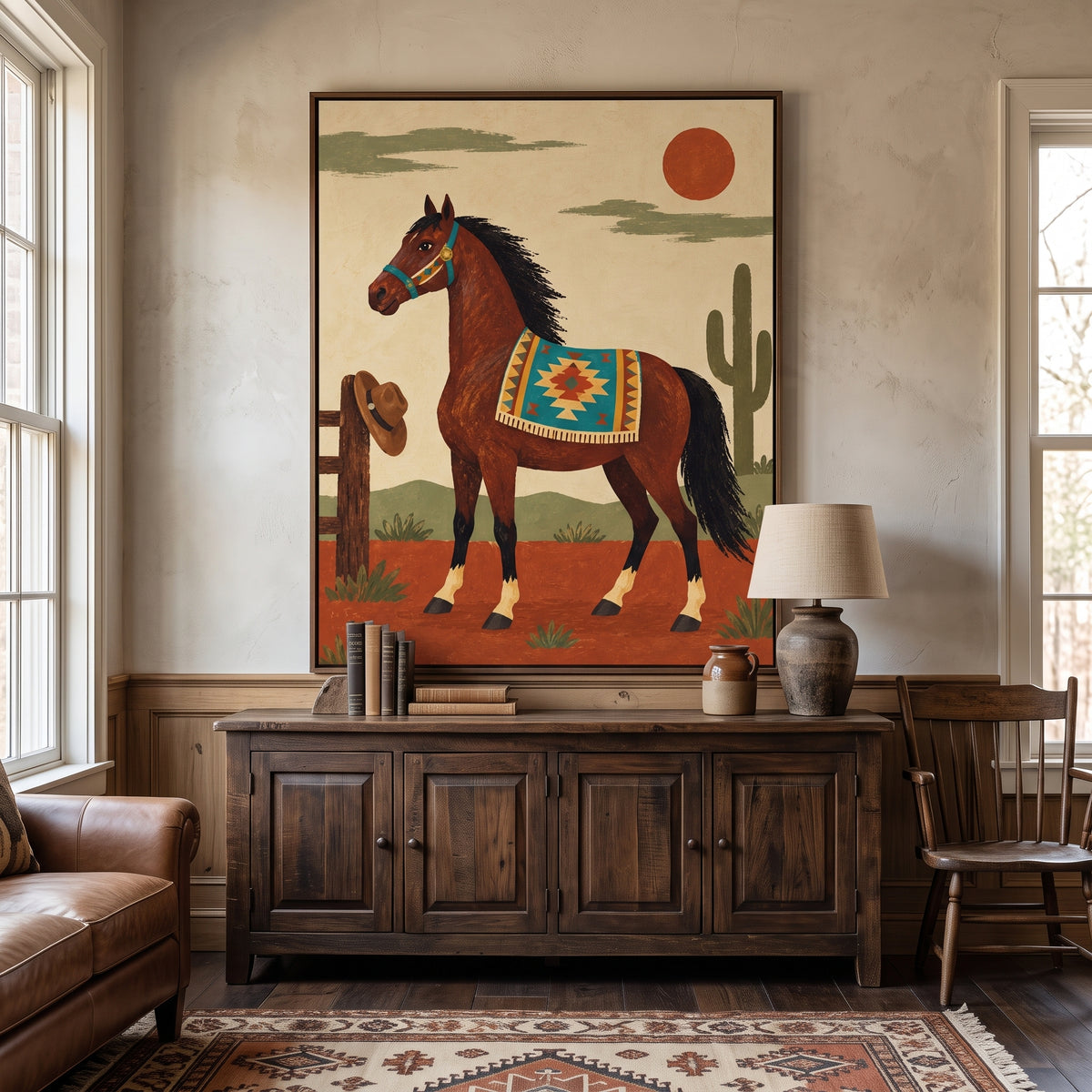 Modern Folk Art｜Desert Blanket Parade
