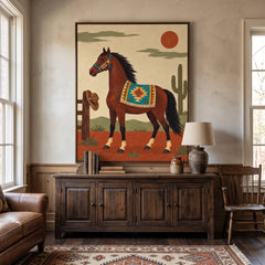 Modern Folk Art｜Desert Blanket Parade