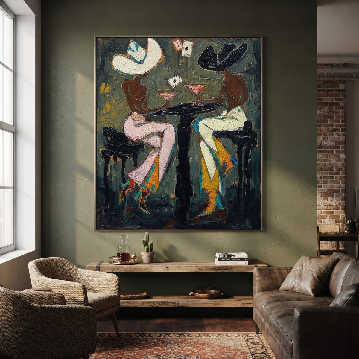 Vintage Americana Art｜Lucky Night