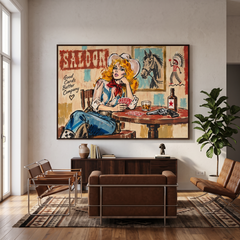 Western Pop Art｜Saloon Hour Spark