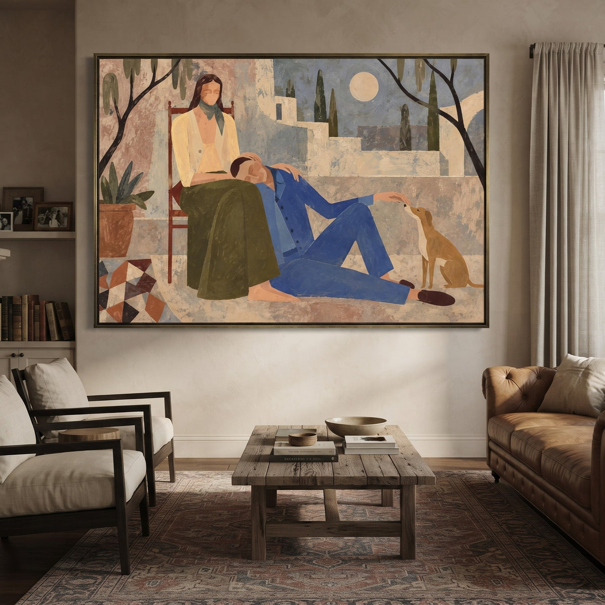 Modern Folk Art｜Moonlit Companions