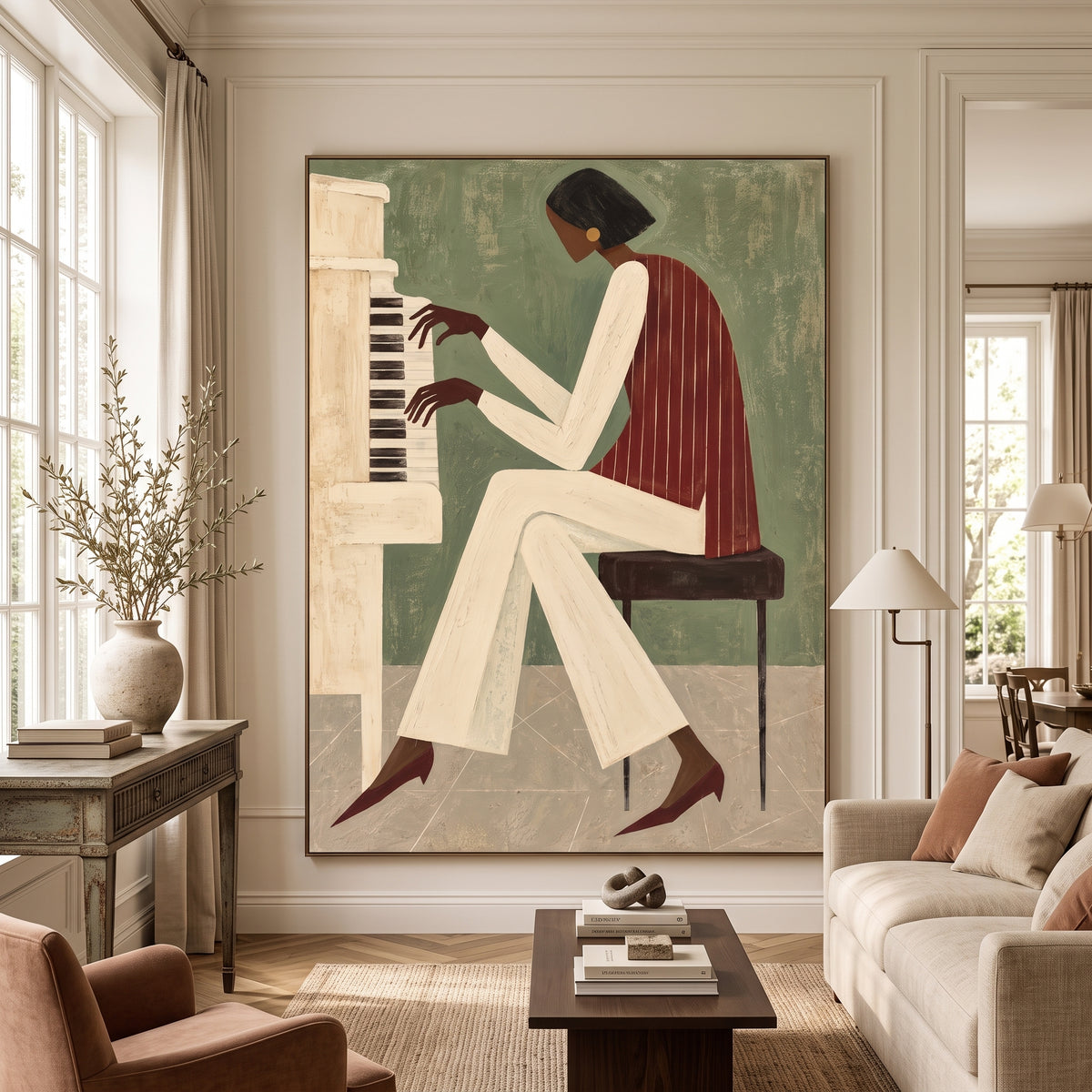 Modern Folk Art | Piano Harmony Portrait