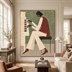 Modern Folk Art | Piano Harmony Portrait