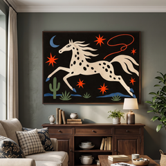 Modern Folk Art｜Starlit Freedom