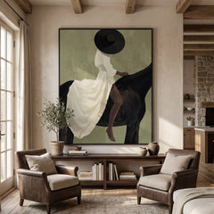 Vintage Americana Art｜Midnight Grace