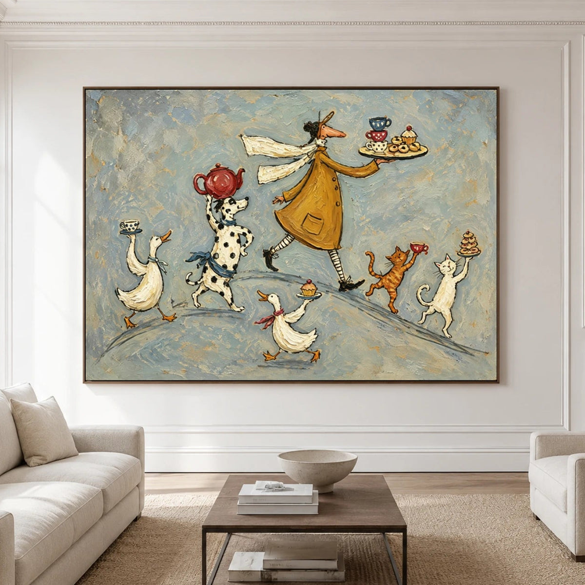 Modern Folk Art｜Whimsical Tea Parade