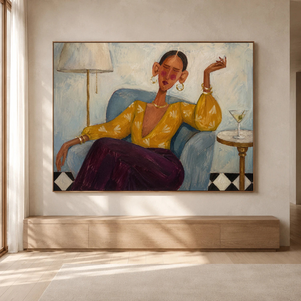 Modern Folk Art ｜ Golden Reverie