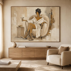 Western Pop Art｜Ivory Afterglow
