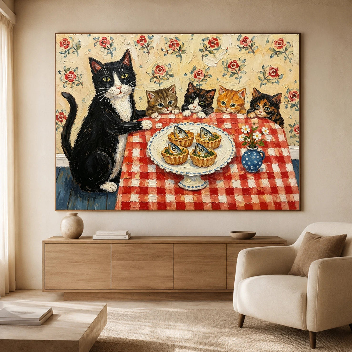 Modern Folk Art｜Whiskered Supper Club