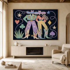 Western Pop Art｜Wild Hearts & Lucky Stars