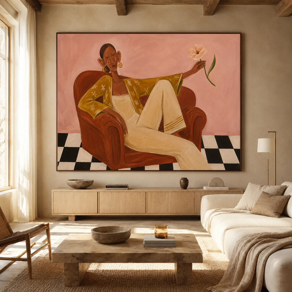 Modern Folk Art ｜ Blooming Grace