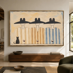 Vintage Americana Art｜Three Drifters