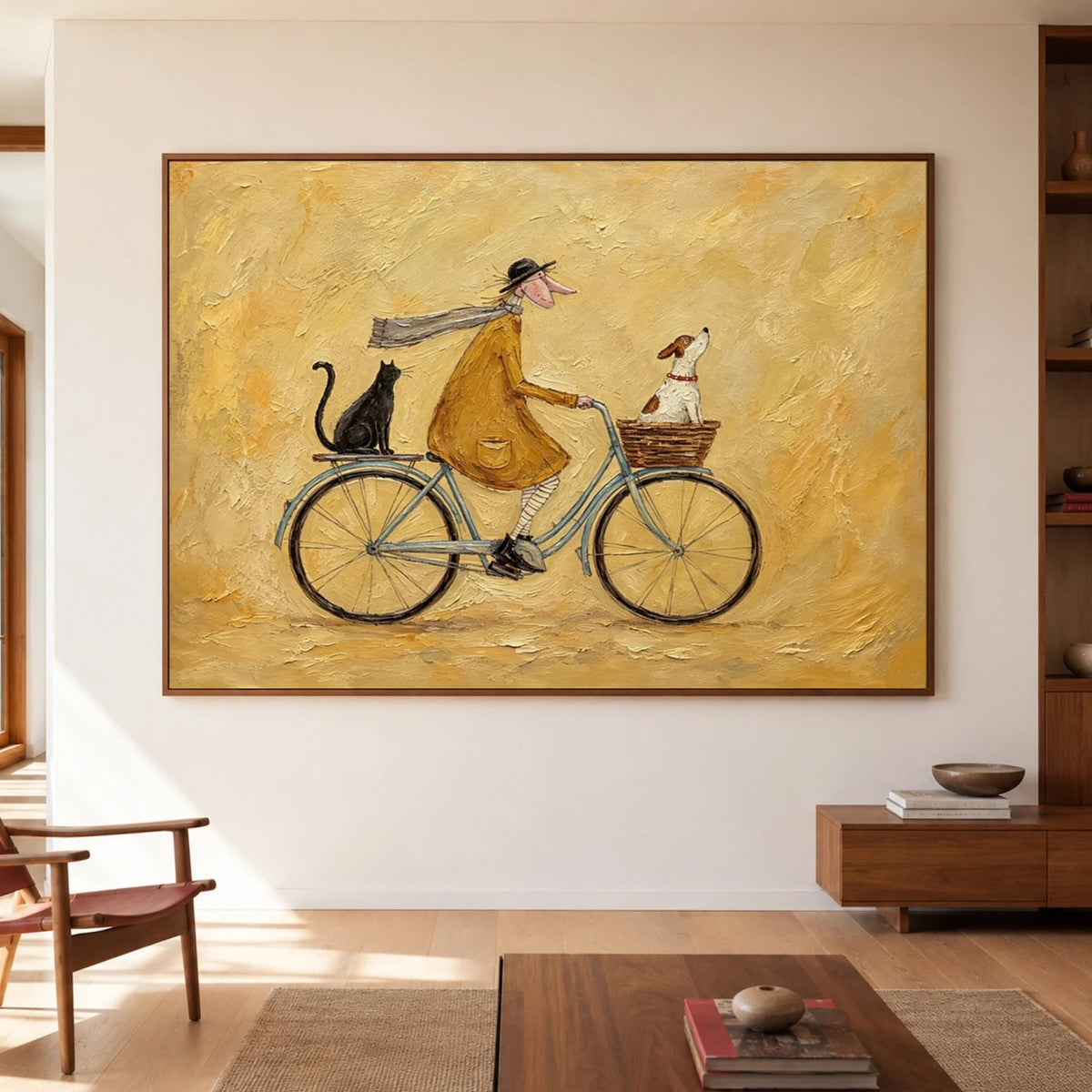 Modern Folk Art｜Sunny Bicycle Companions