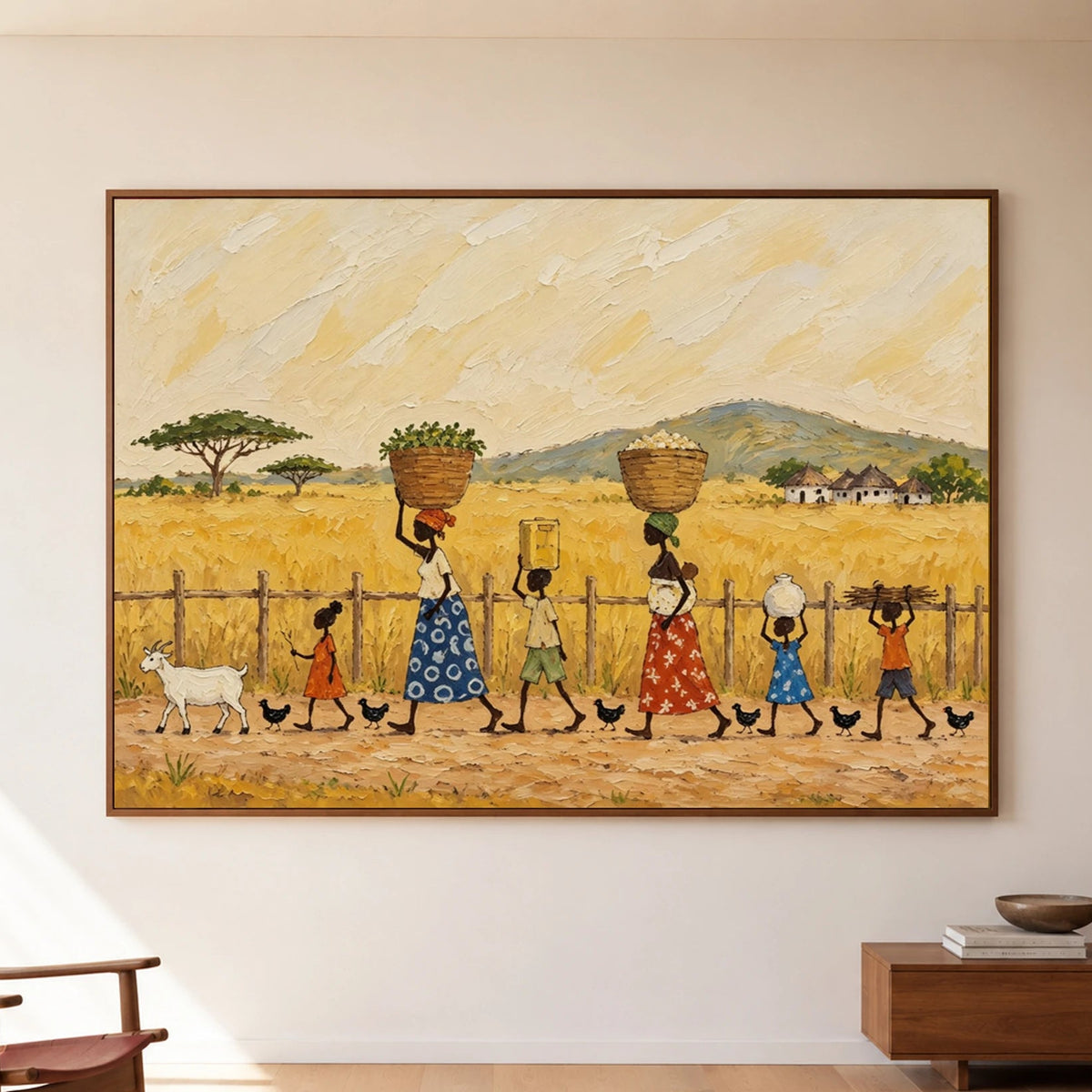 Modern Folk Art｜Harvest Walk Together