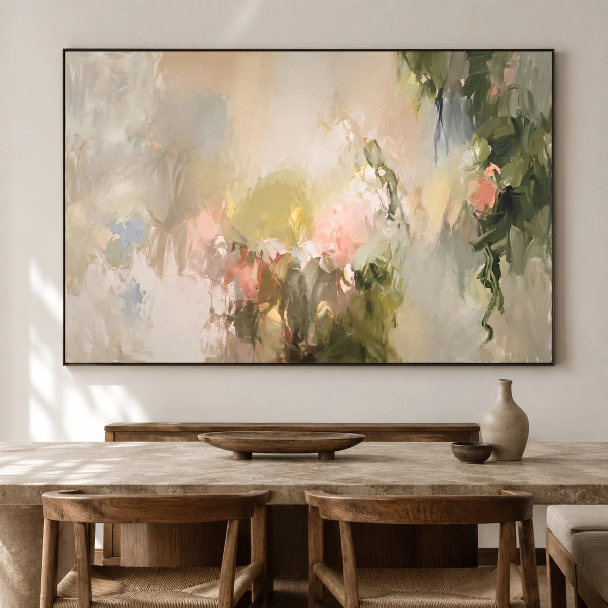 Expressive Contemporary Art｜Soft Garden Reverie