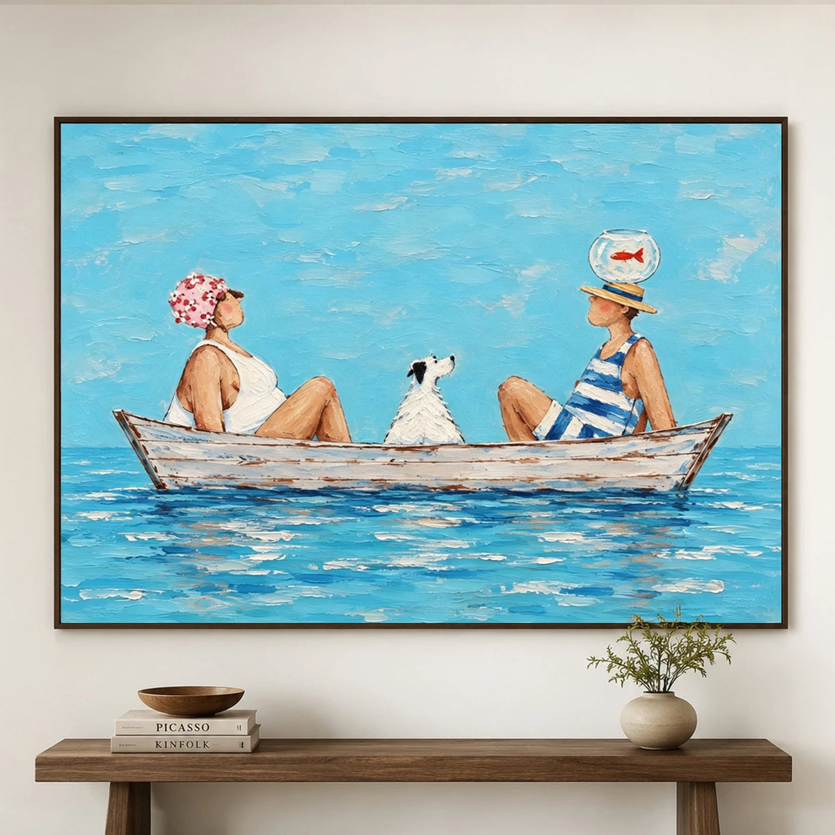 Modern Folk Art｜Boat Ride with Coastal Friends