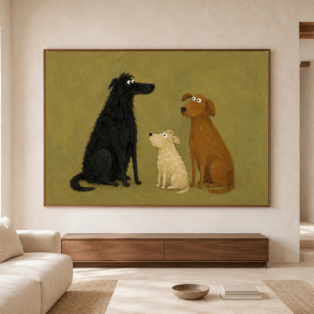 Modern Folk Art｜Olive Canine Council