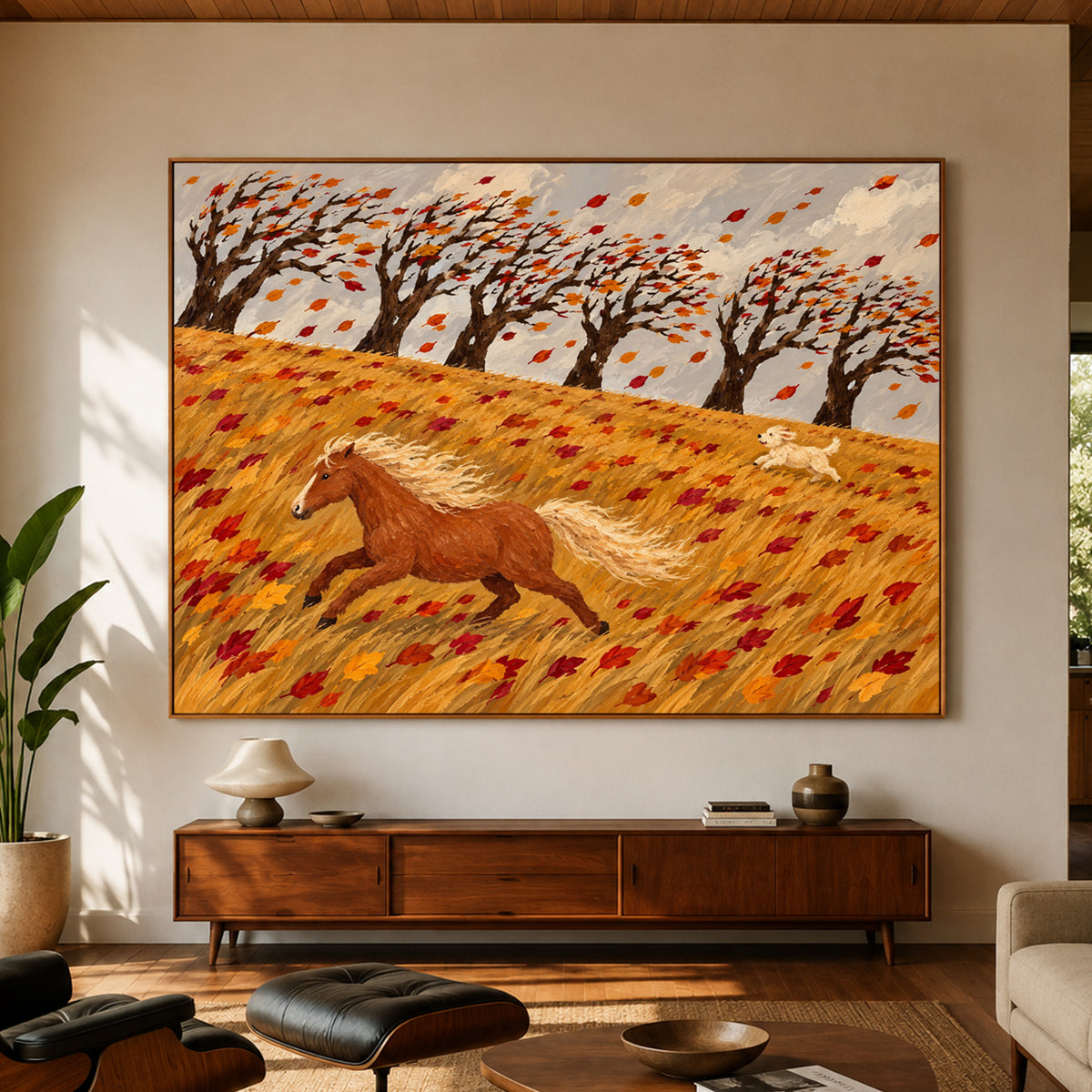 Modern Folk Art｜Racing with Autumn