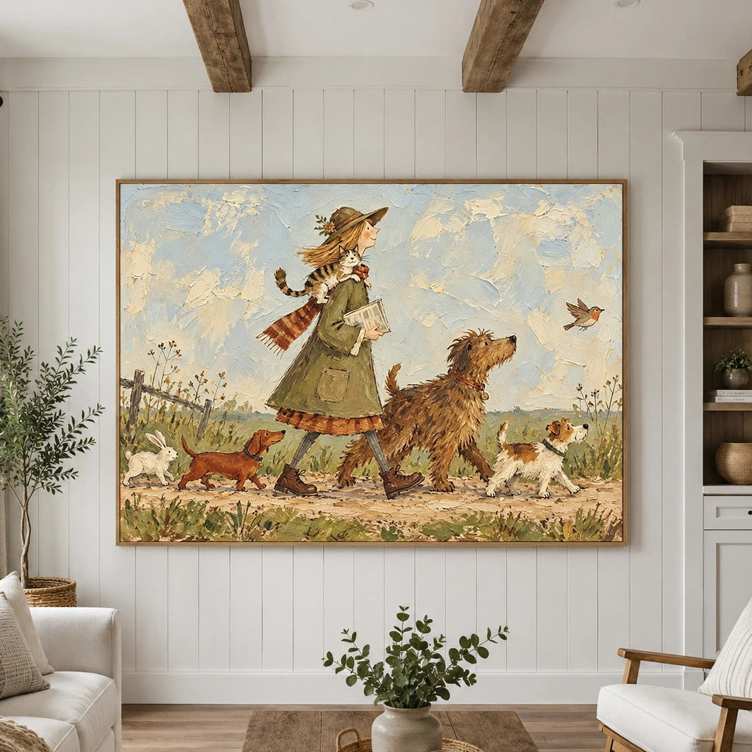 Modern Folk Art｜Walking with Woodland Friends