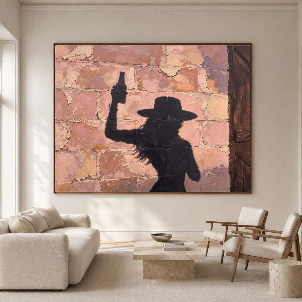 Vintage Americana Art｜One Gesture Wild Freedom
