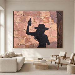 Vintage Americana Art｜One Gesture Wild Freedom