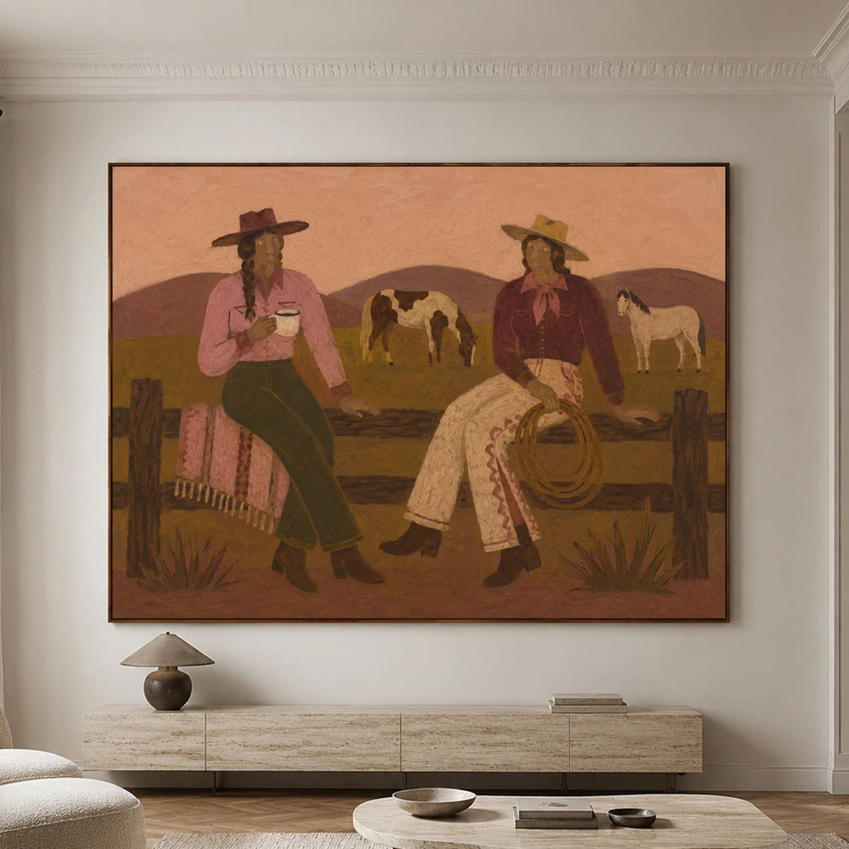 Modern Folk Art｜Fence Line Companions