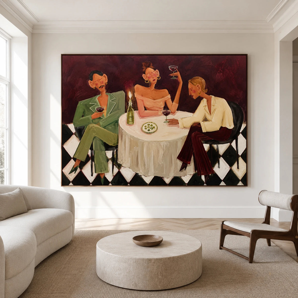 Modern Folk Art ｜ Velvet Gathering