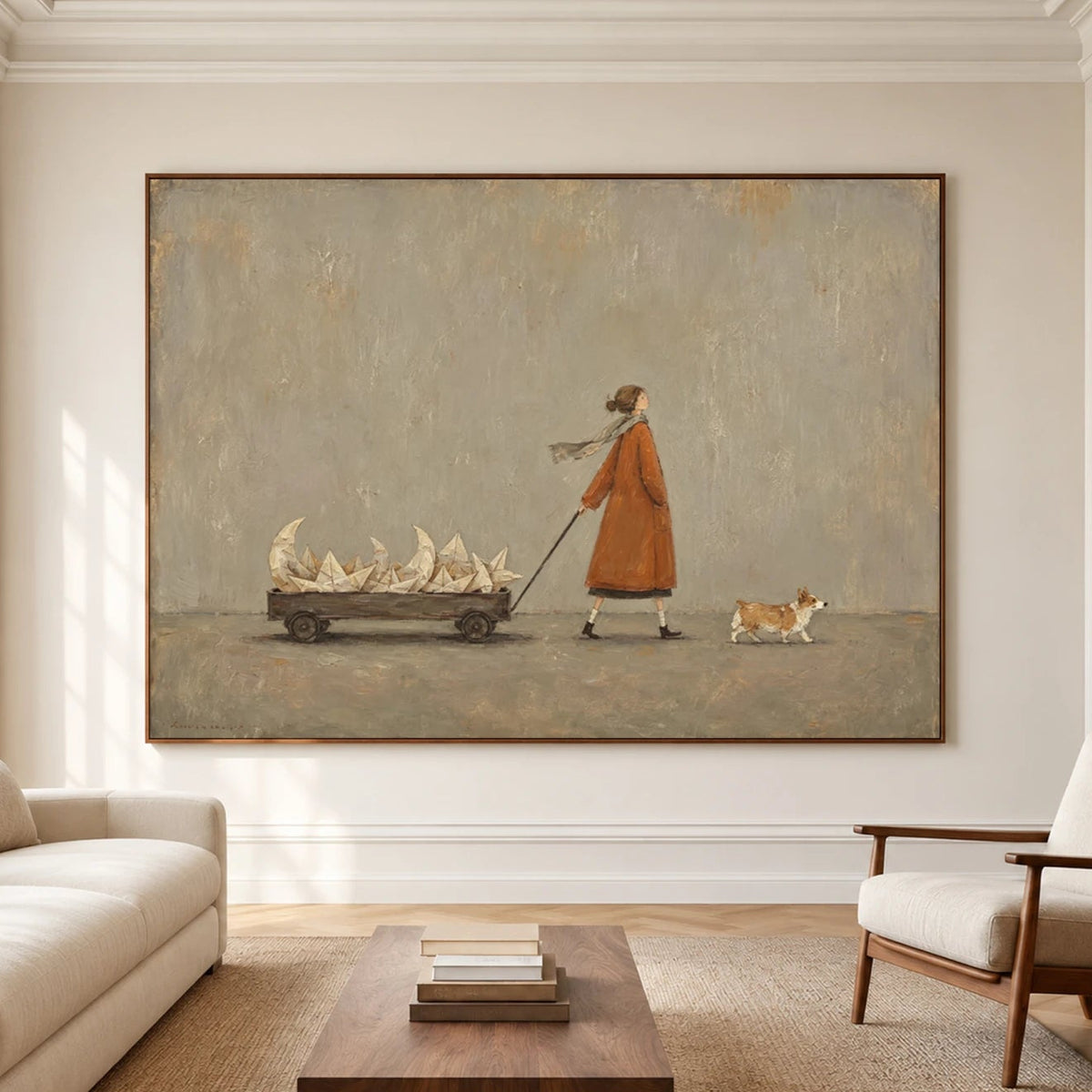 Modern Folk Art｜Paper Boat Journey