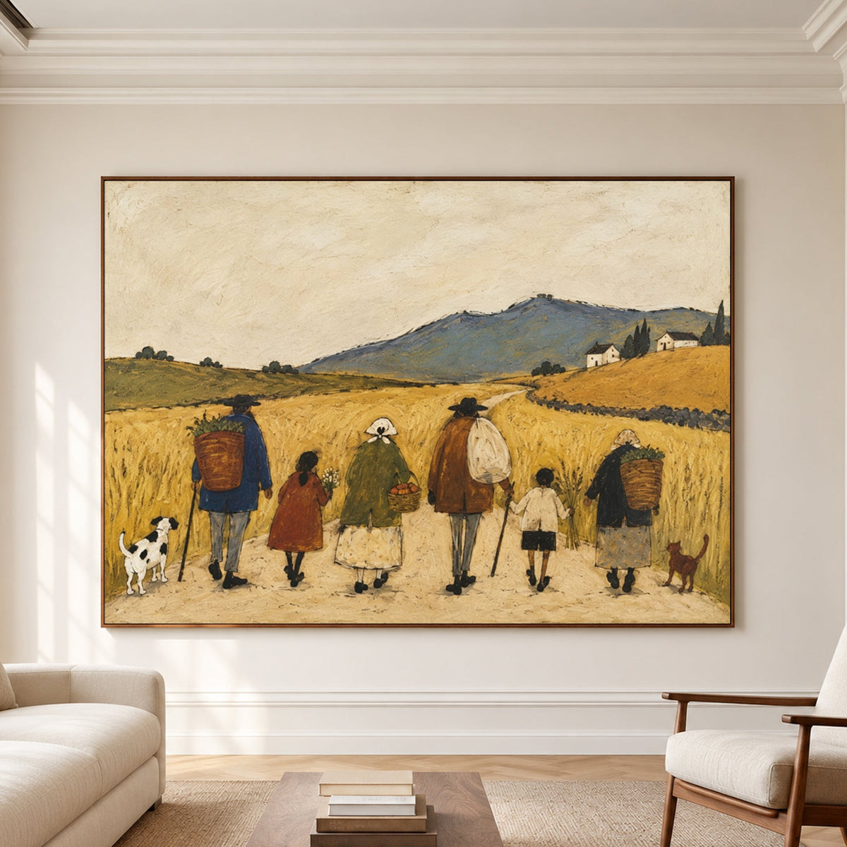 Modern Folk Art | Harvest Road Home