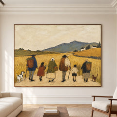 Modern Folk Art | Harvest Road Home