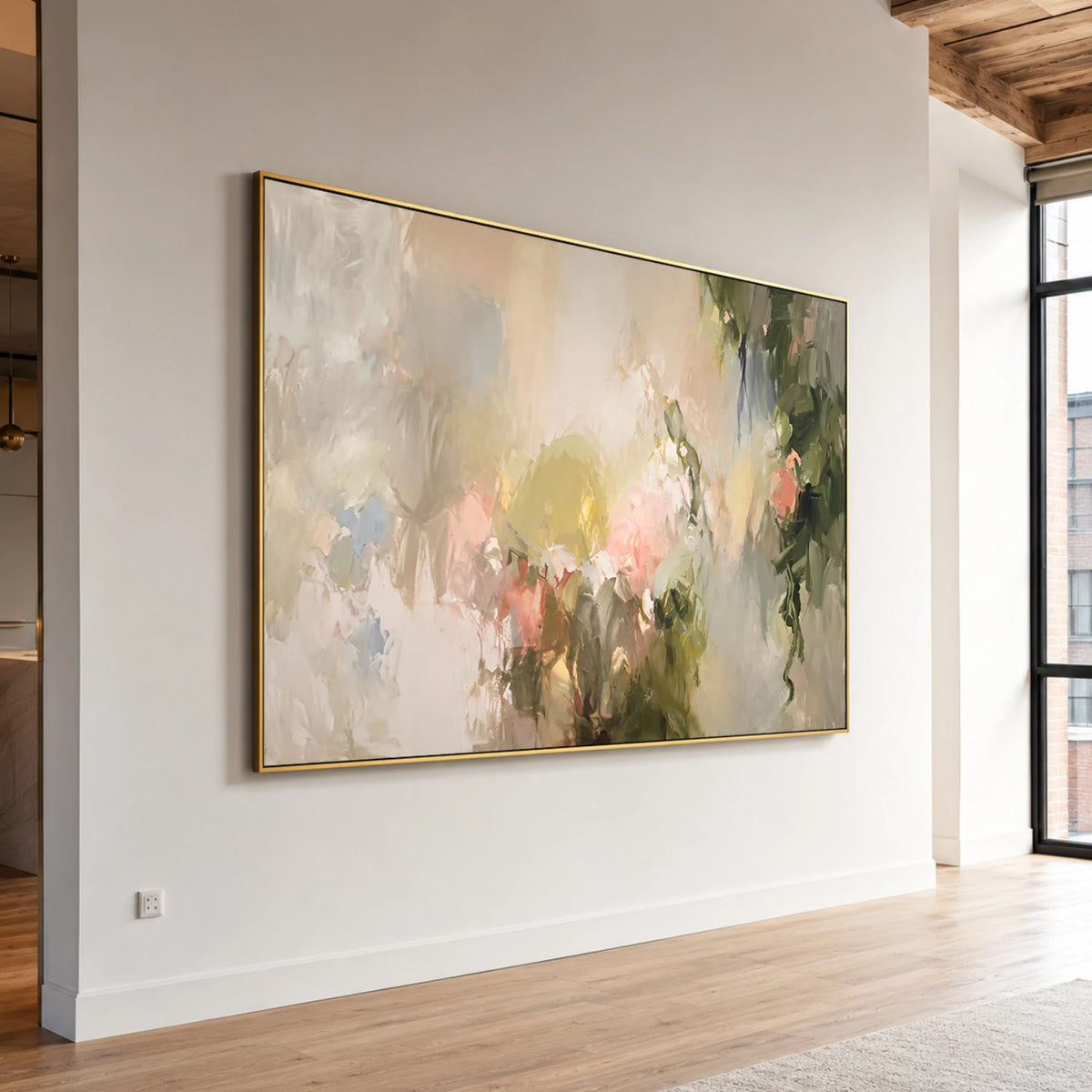 Expressive Contemporary Art｜Soft Garden Reverie