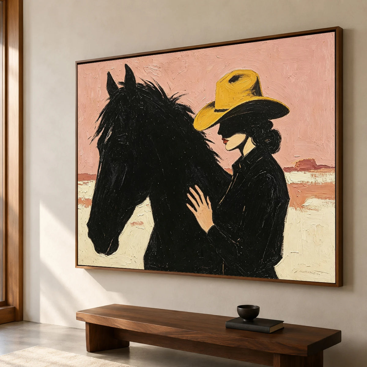 Vintage Americana Art｜Golden Hat Bond