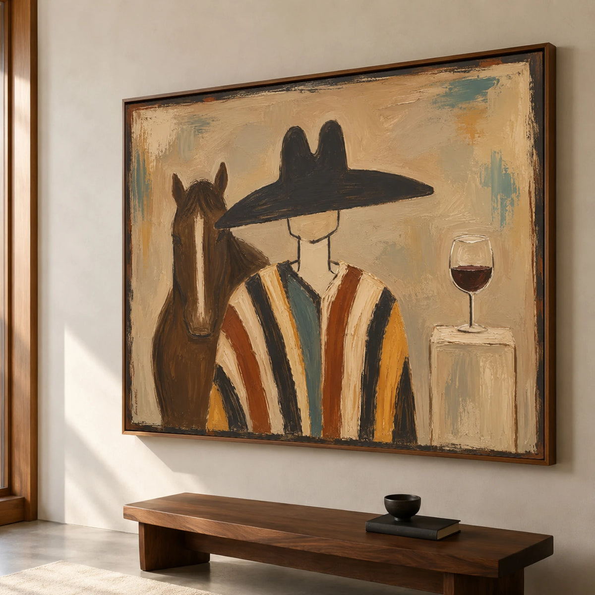 Vintage Americana Art｜Frontier Pause