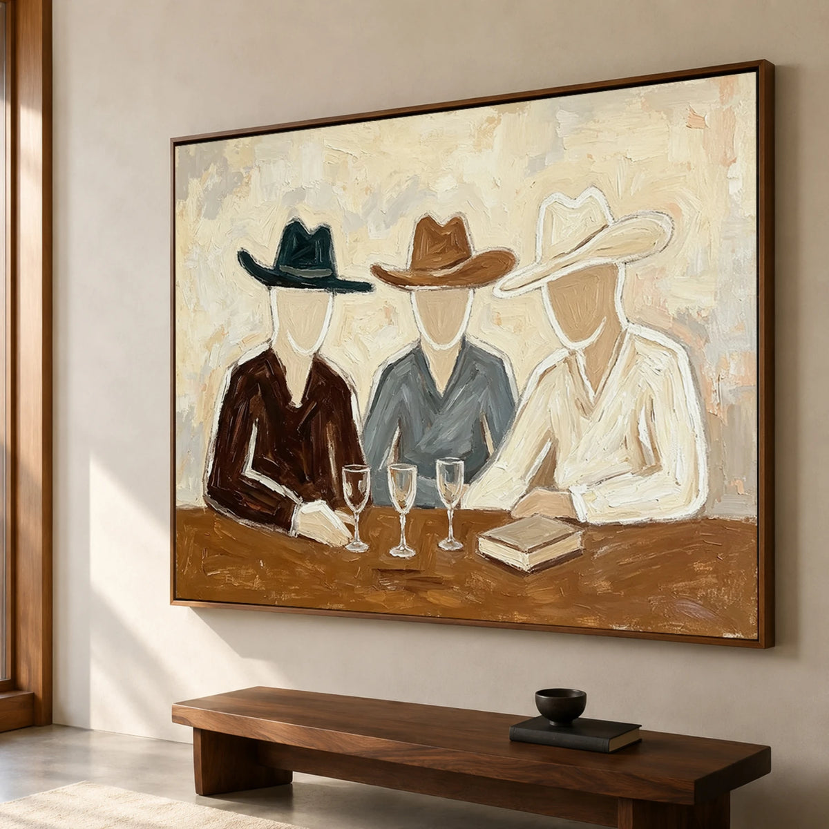 Vintage Americana Art｜Afternoon Trio