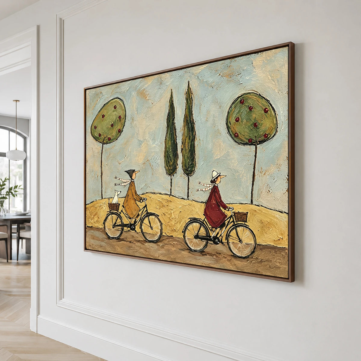 Modern Folk Art｜Golden Bicycle Companions