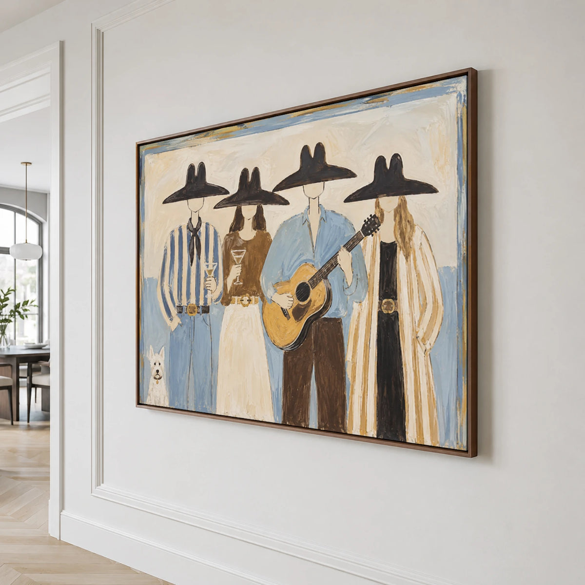 Vintage Americana Art｜Western Gathering