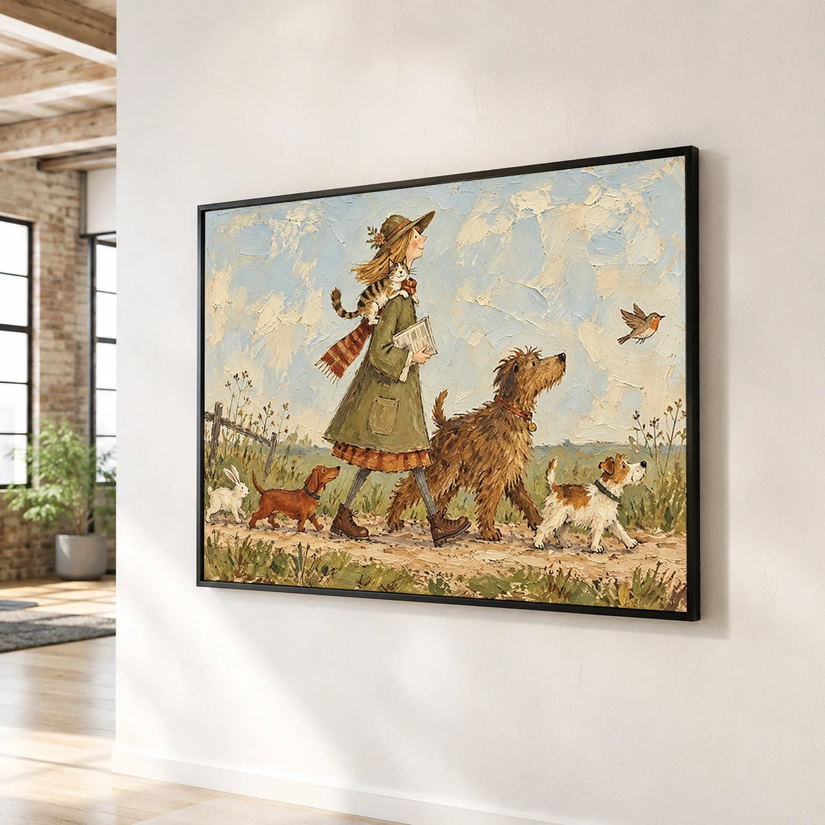 Modern Folk Art｜Walking with Woodland Friends